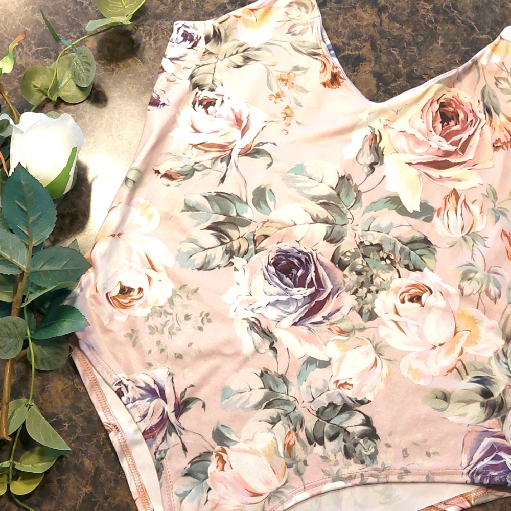 Floral bodysuit